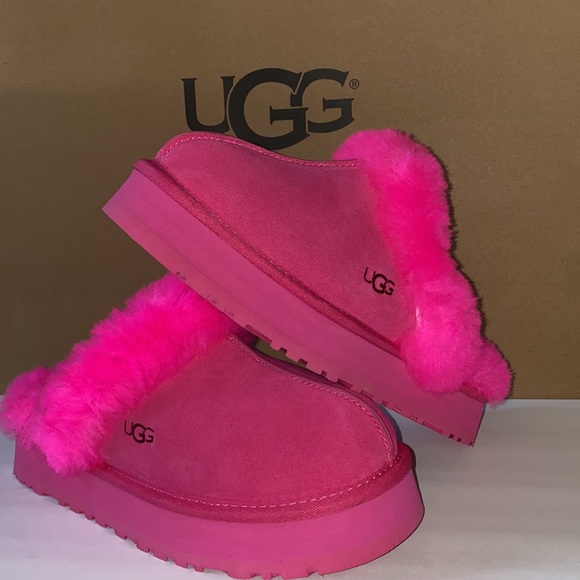 UGG Shoes Womens Ugg Disquette Taffy Pink Slip On Sold Out Color Poshmark